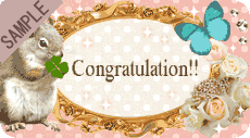 Congratulation!
