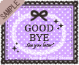 GOOD BYE(GirlyStamp�j