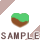 �J���t���`���R�n�[�g�i�O���[���j