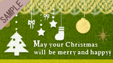 May your Christmas will be merry and happy!